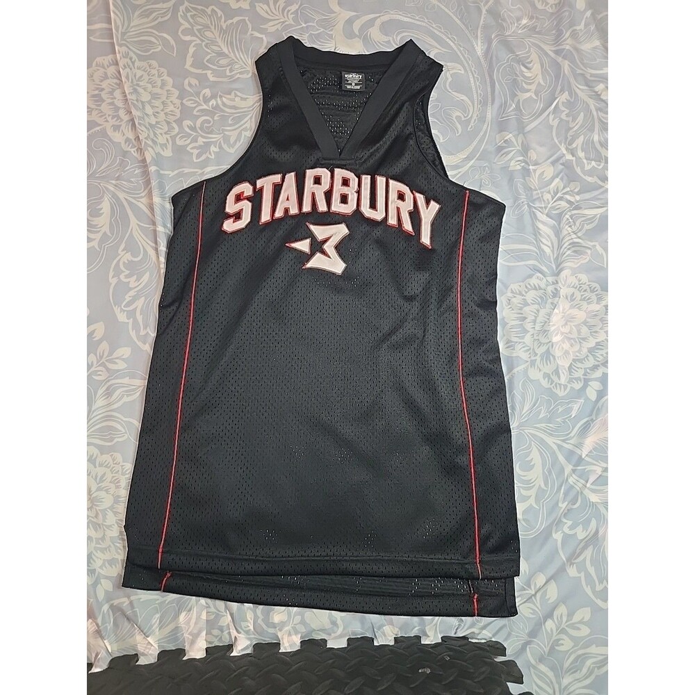 VTG STARBURY Stephon Marbury Sleeveless Jersey shirt BASKETBALL TShirt Small